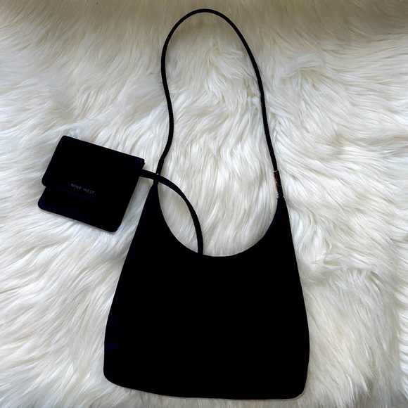 Nine West Handbags - Nine West Small Matte Black